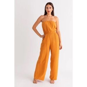 Lelis Cotton Gauze Jumpsuit